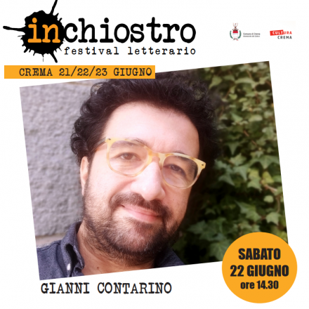 Felicità, romanzo sul patriarcato di gianni contarino: la presentazione a crema, all’interno di inchiostro festival.